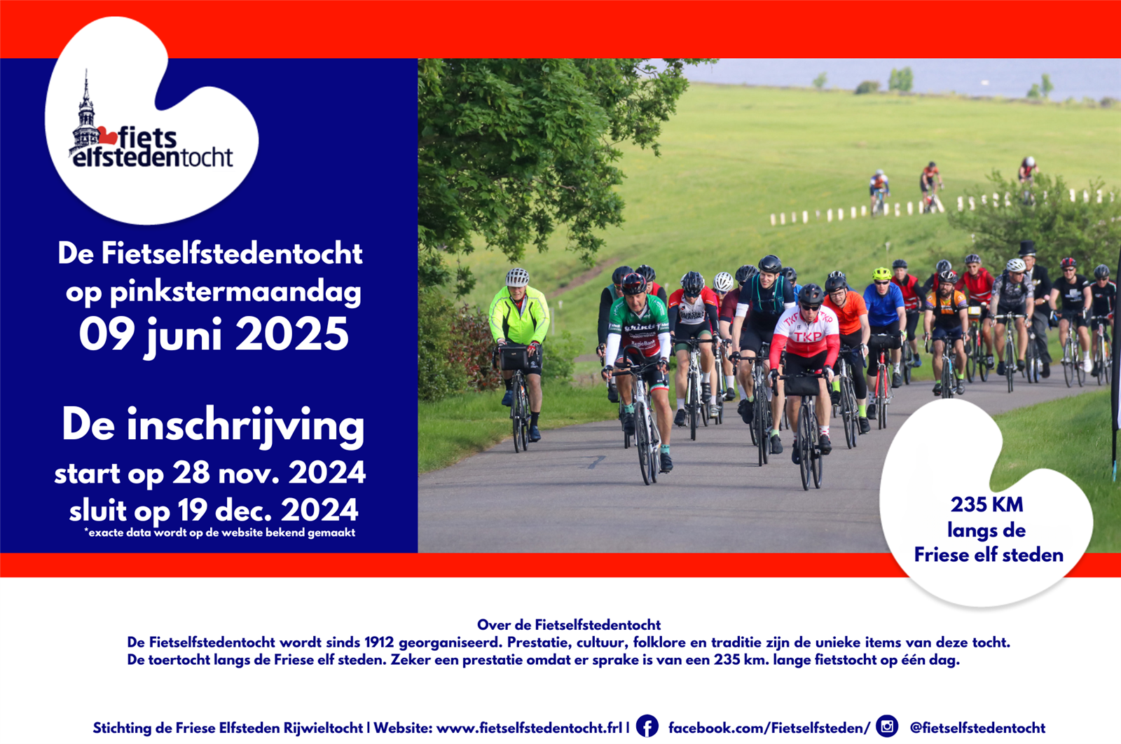Fiets Elfstedentocht 2025
