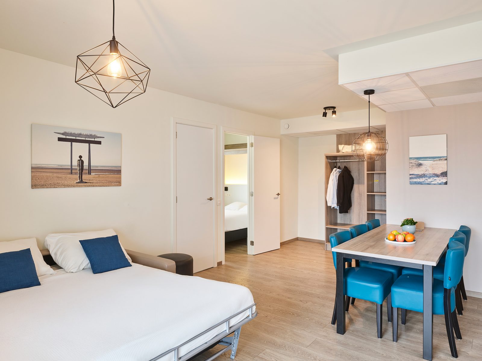 Comfort Suite - 6p | 2 Slaapkamers - Zetelbed