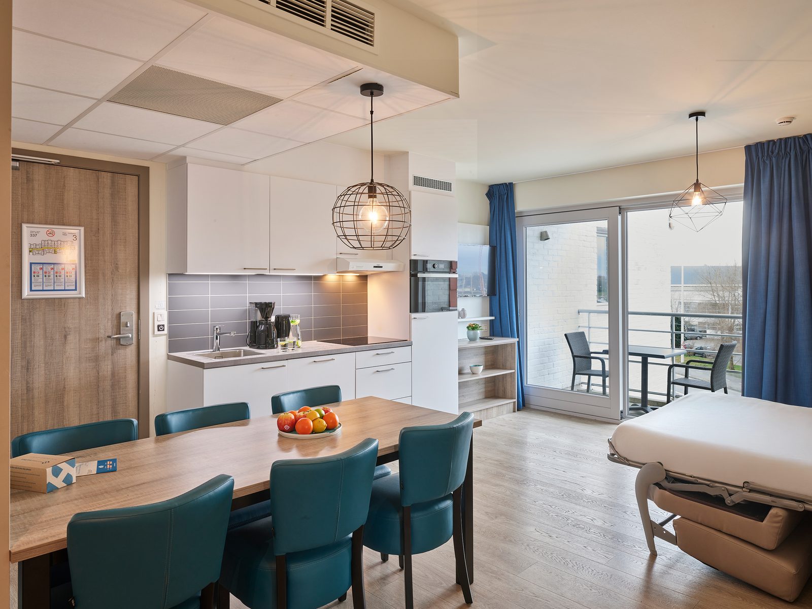 Comfort Suite - 6p | 2 Slaapkamers - Zetelbed