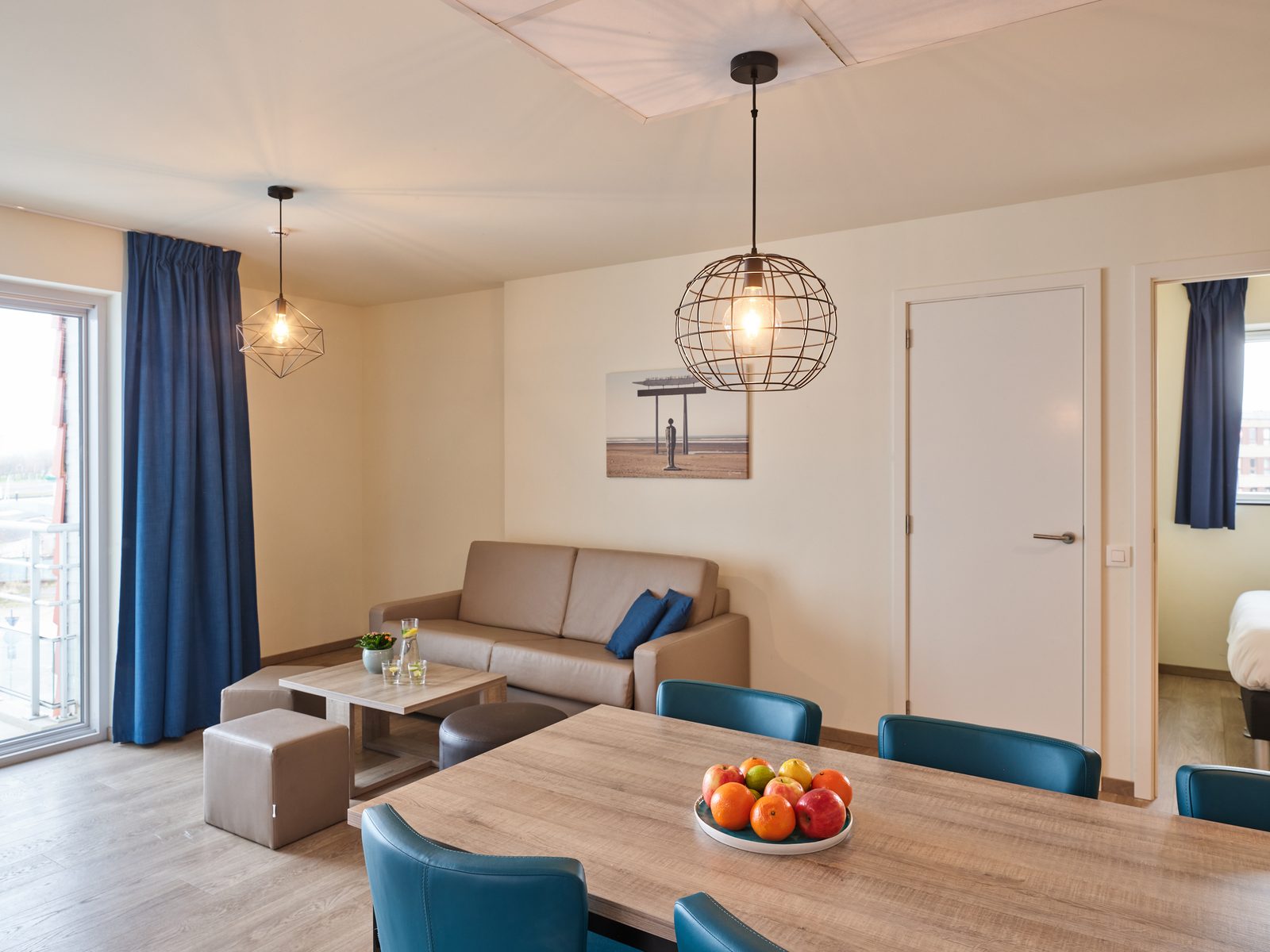 Comfort Suite - 6p | 2 Slaapkamers - Zetelbed