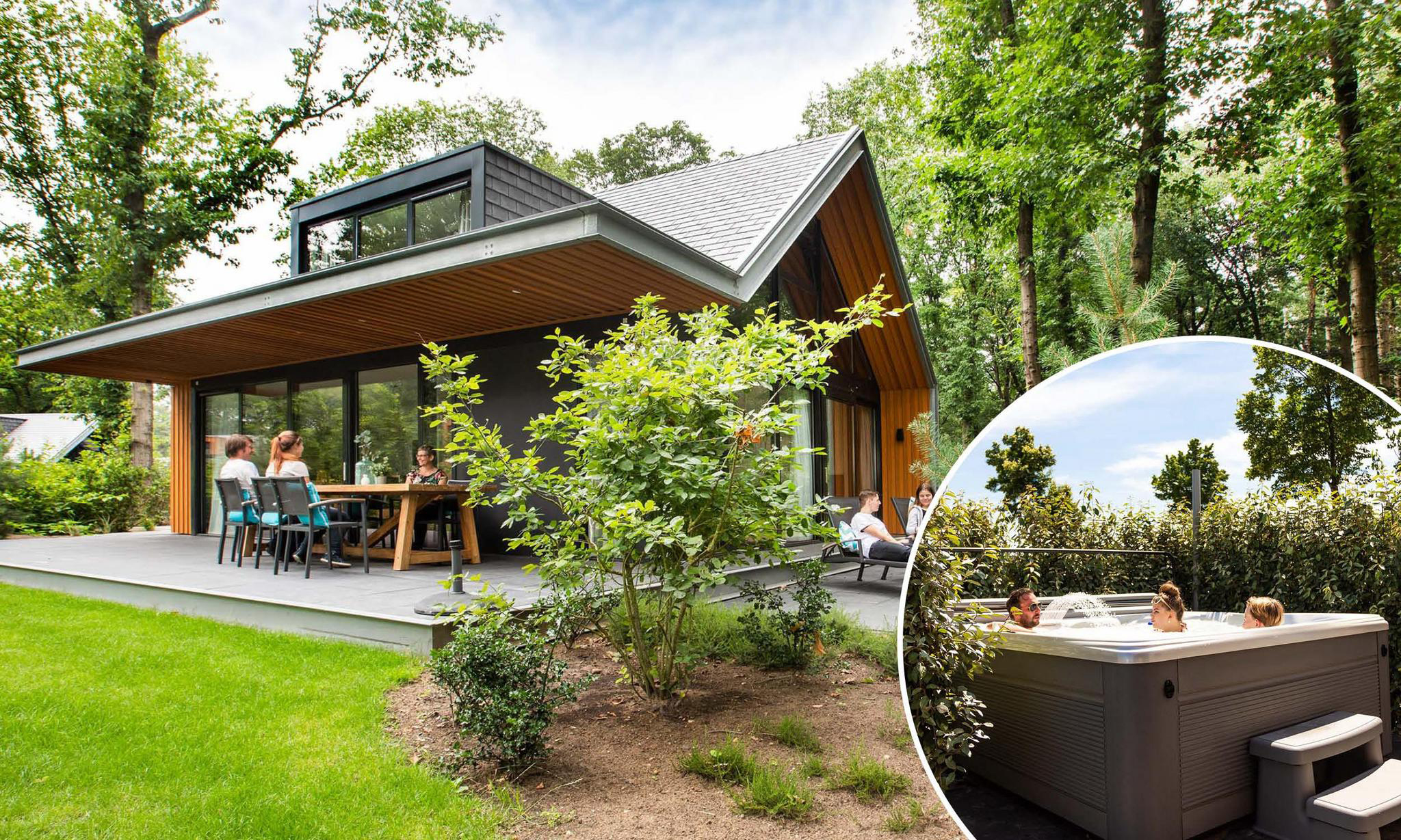 Recreational villa 7 people Wellness