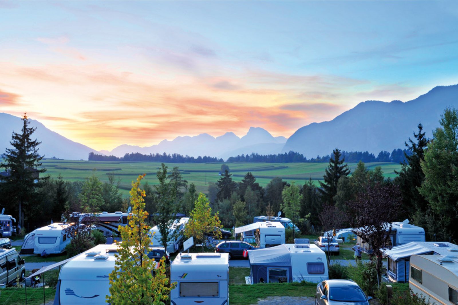 TOP weeks for camping pros - low season