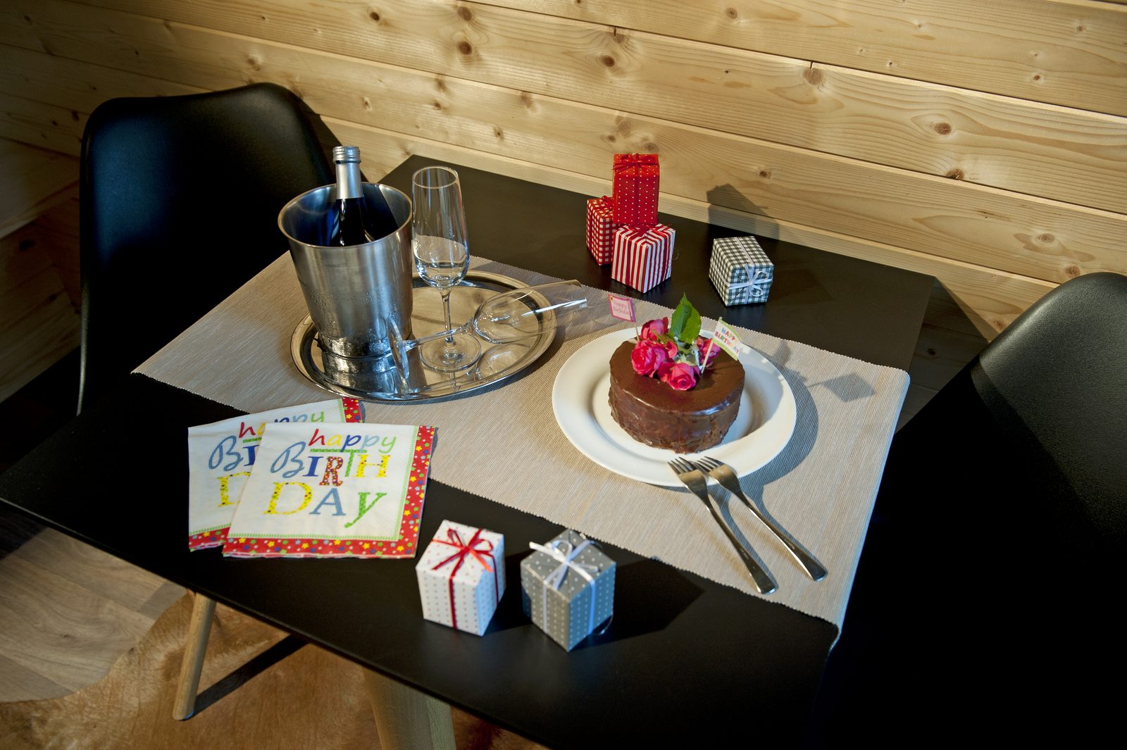 Wood Lodge Birthday Package