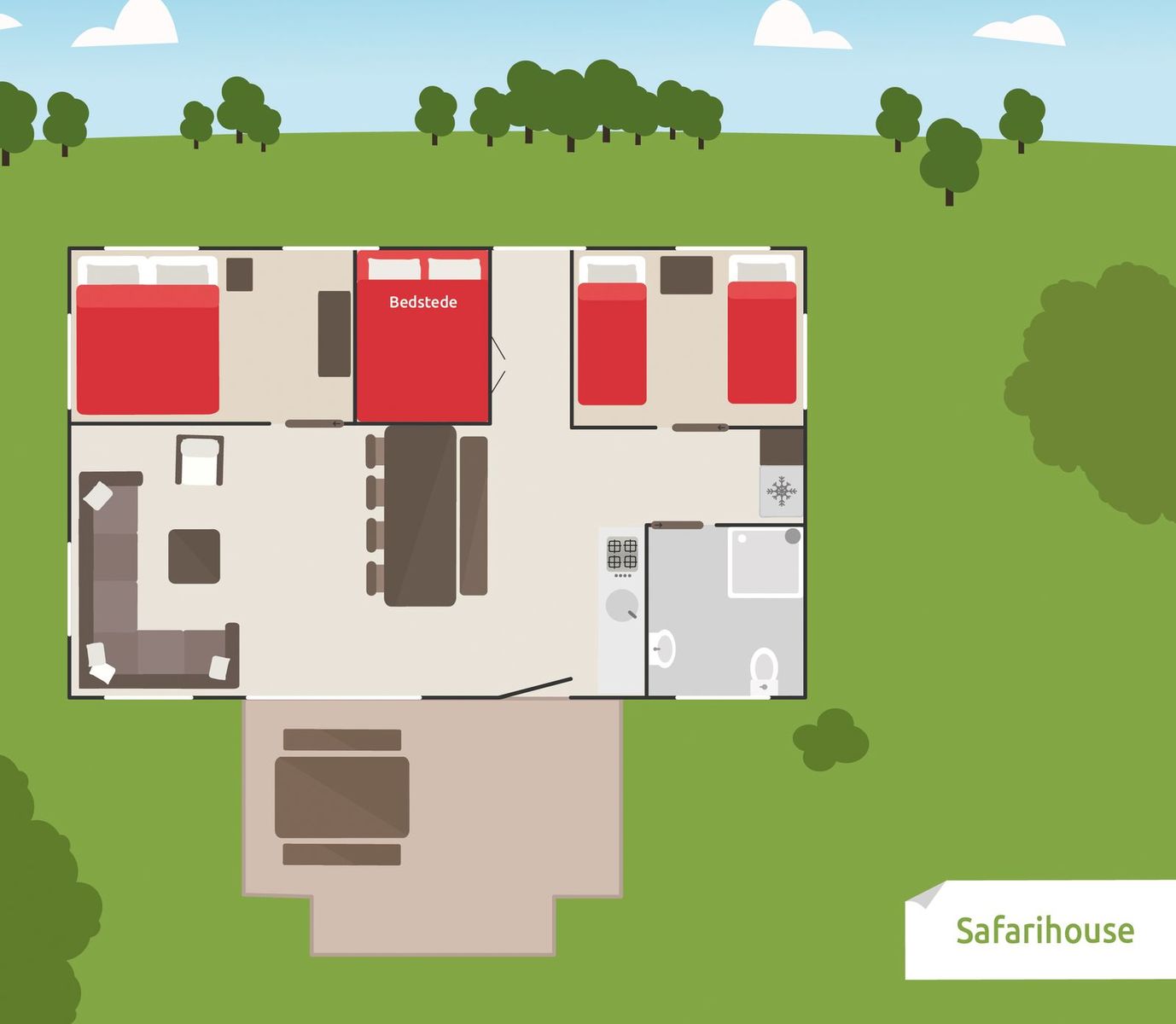 Luxe Safarihouse | 8 personen