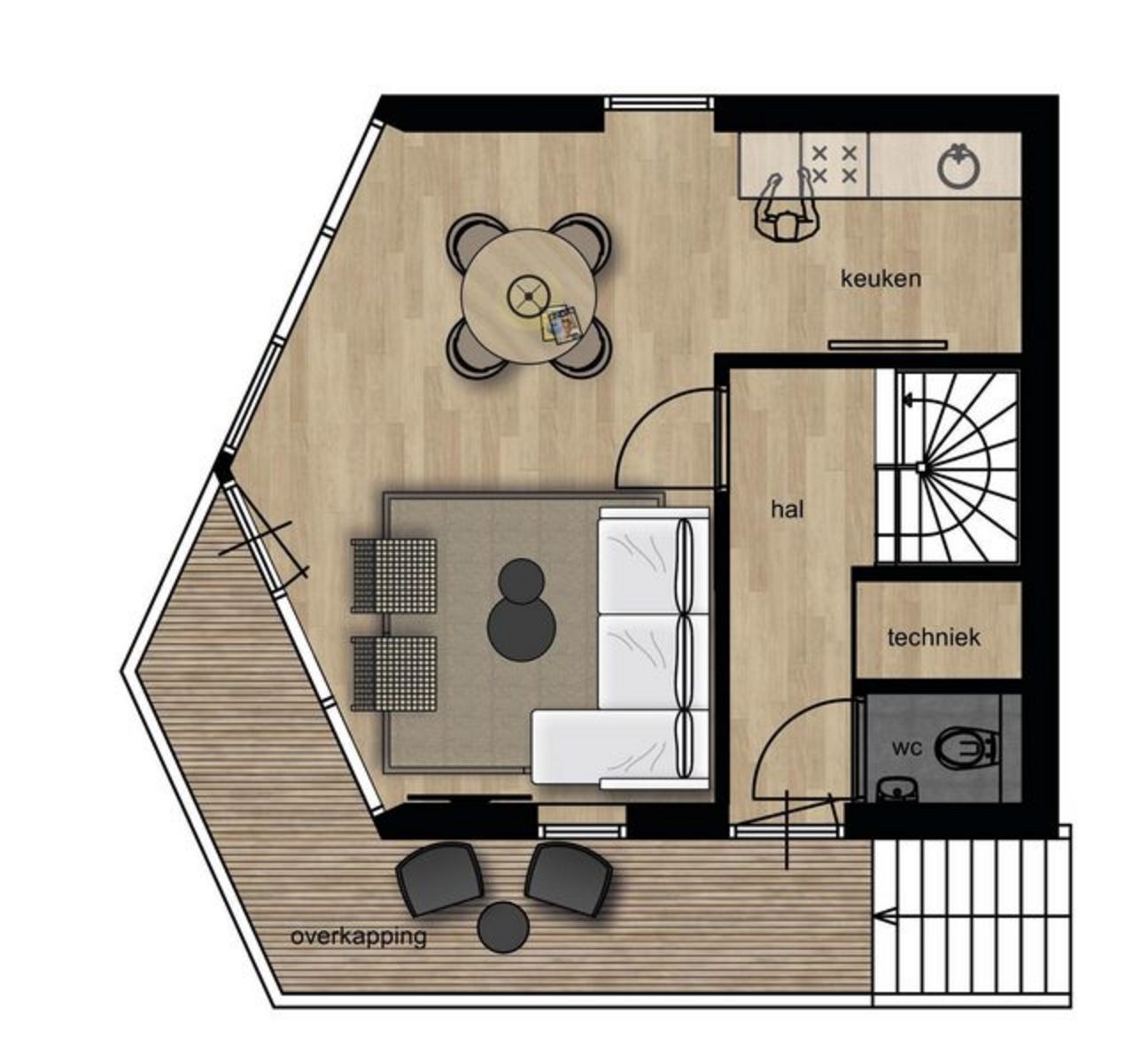 Natuur Villa met Hottub & Sauna | 5 personen