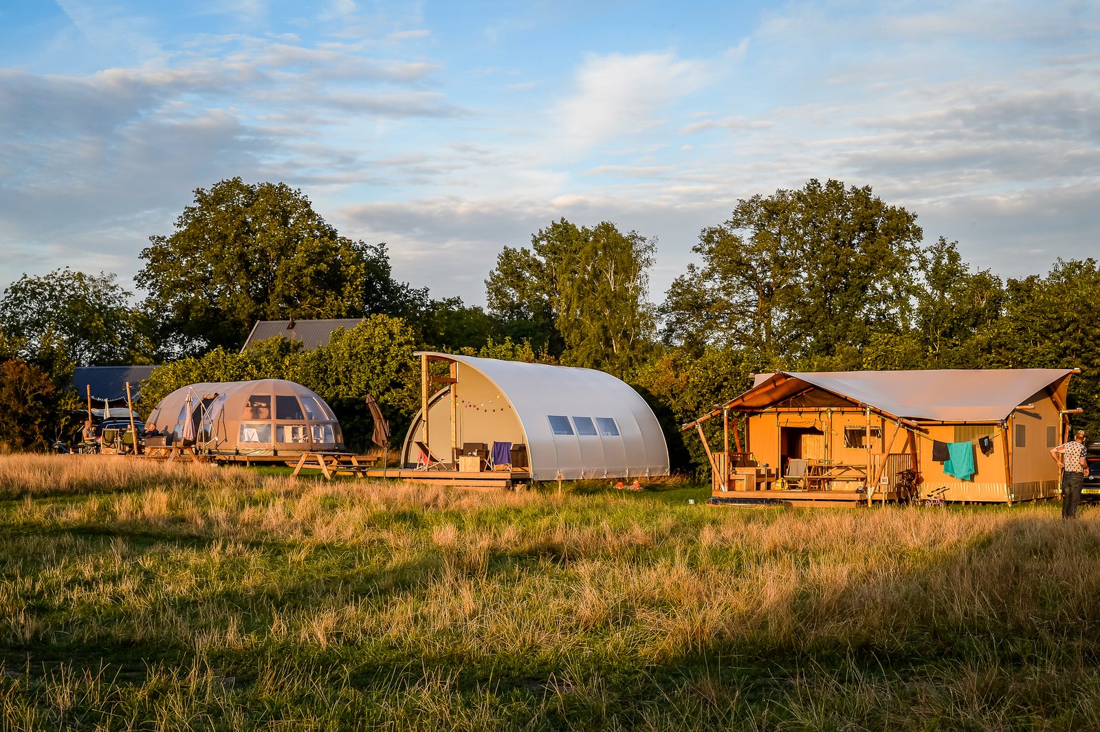 Safarisuite met privé sanitair | 5 personen