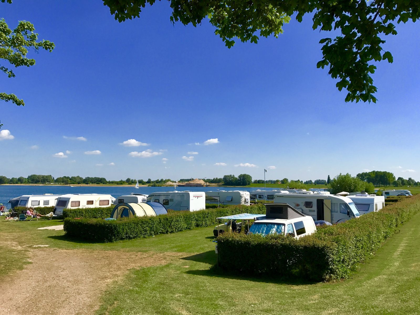 Comfortplaats aan het water