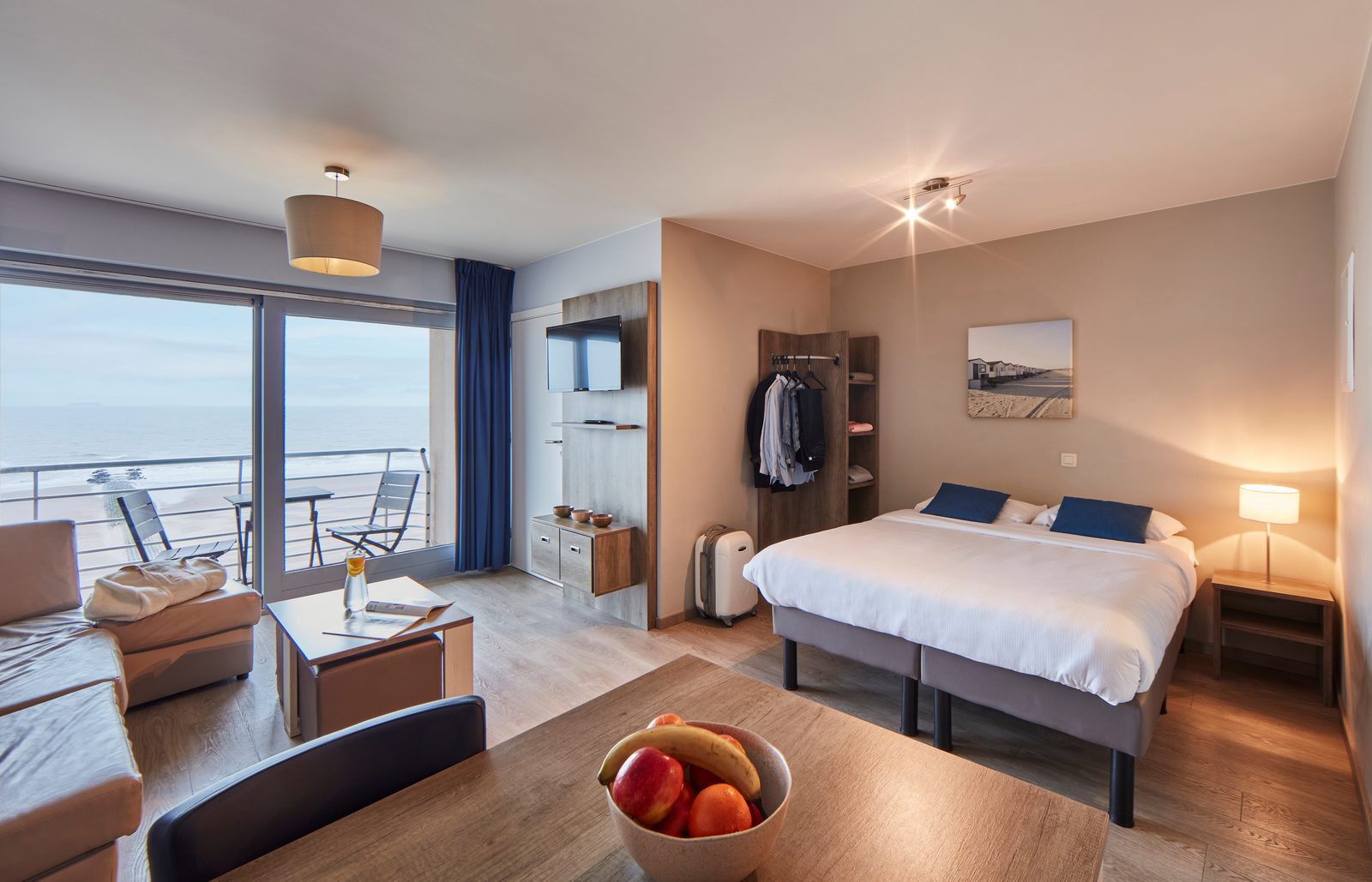 Essential Suite - 5p | Double bed - Sleeping corner | Balcony - Sea view