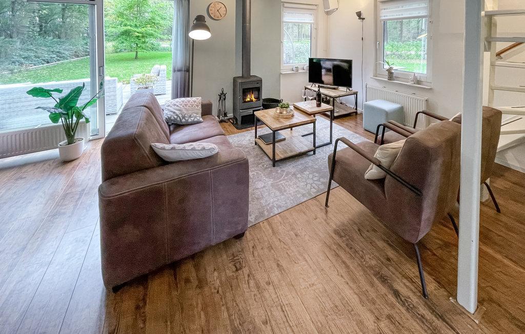 Gemütlicher Ferienbungalow mit Alkovenbett für die Kinder