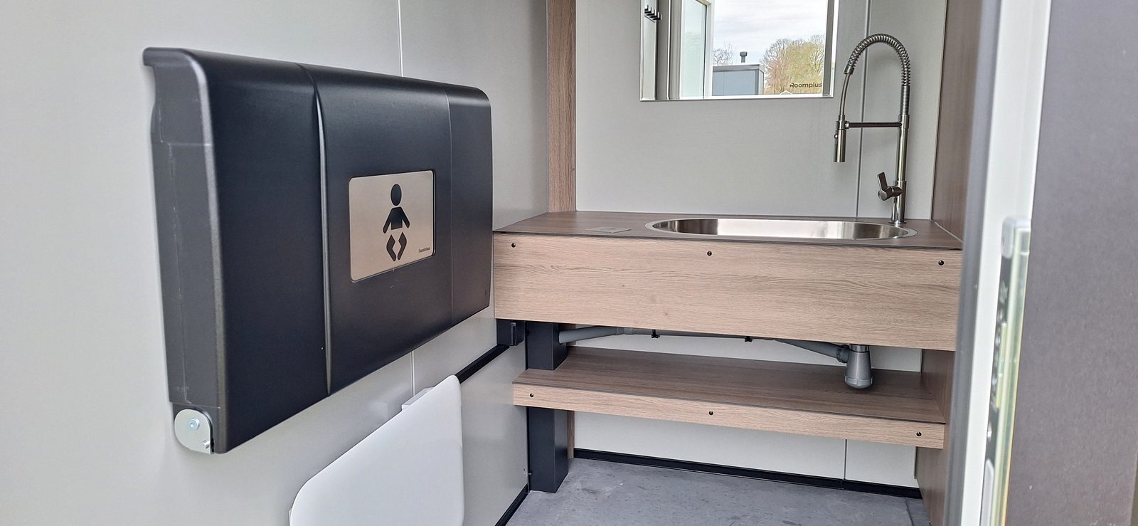 Privé-sanitair kampeerplaats (250m2)