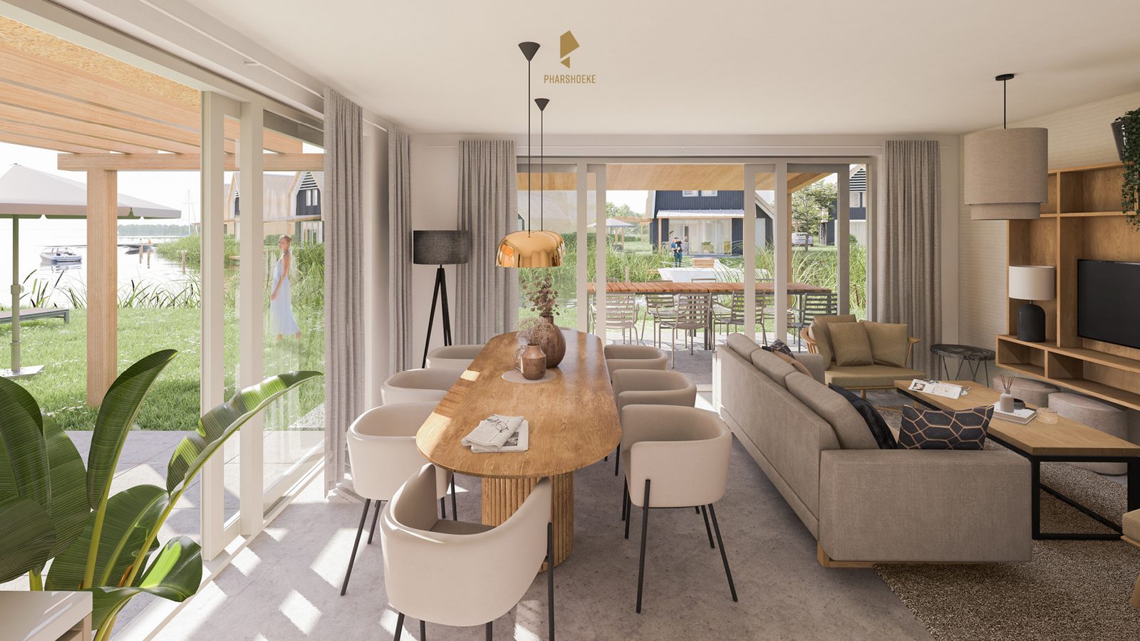 Watervilla binnenhaven | 6 personen