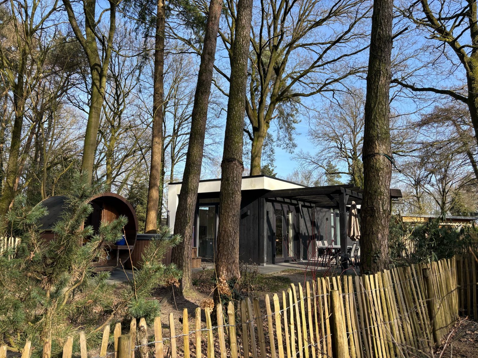 Natuur Lodge Eco 4 persons with Hottub and Sauna