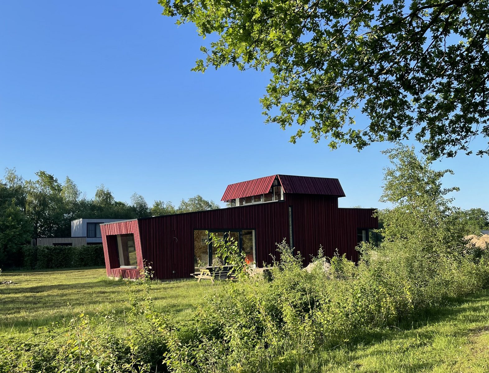 Rood Houten Huisje 213