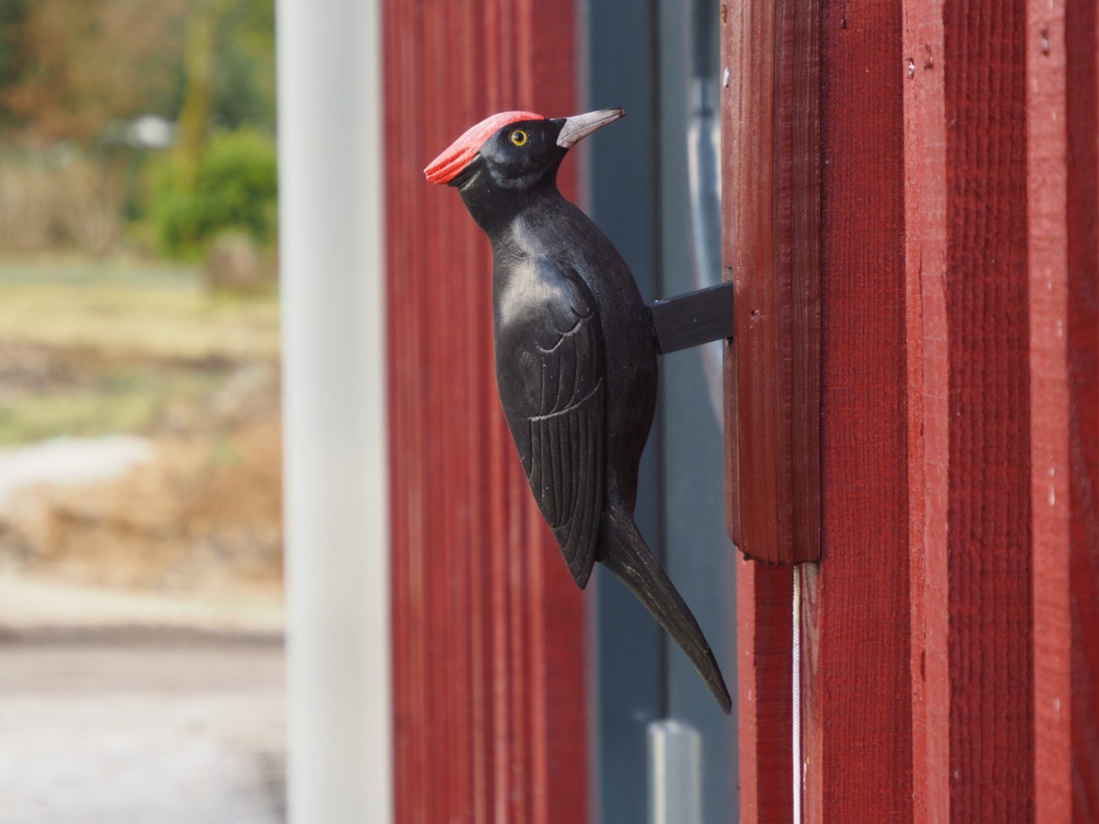 Rood Houten Huisje 213