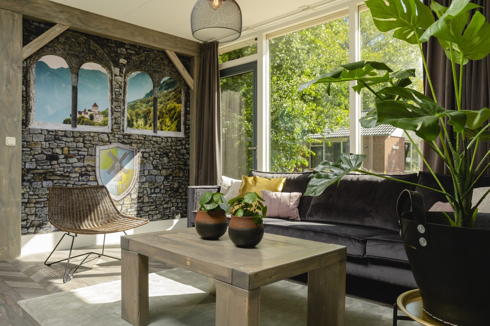 Baby- & kinderbungalow 'Ridders & prinsessen' met sauna & warme bubbeltub I 5 personen