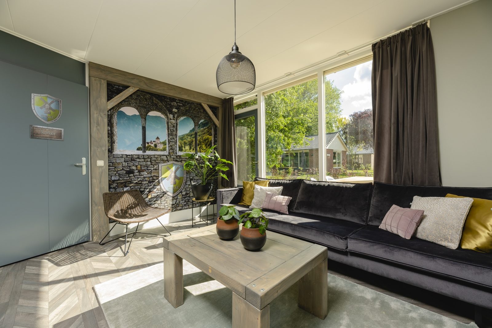 Baby- & kinderbungalow 'Ridders & prinsessen' met sauna & warme bubbeltub I 5 personen