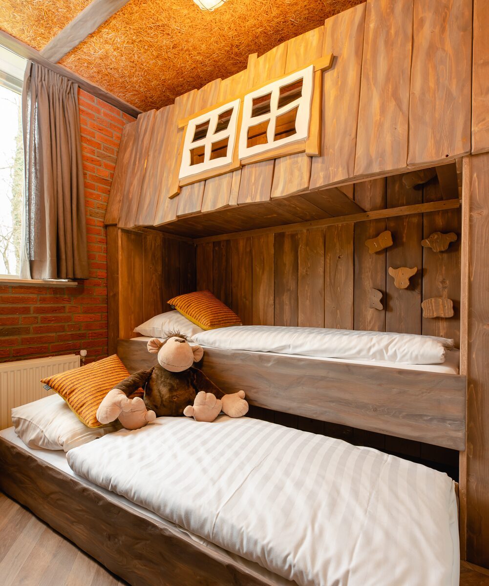 Kinderbungalow met warme bubbeltub I 6 personen