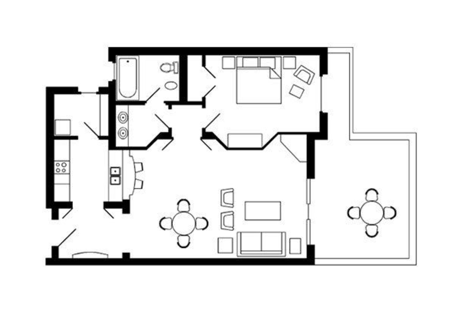 Marriott Marbella Beach Resort, 1-Bedroom