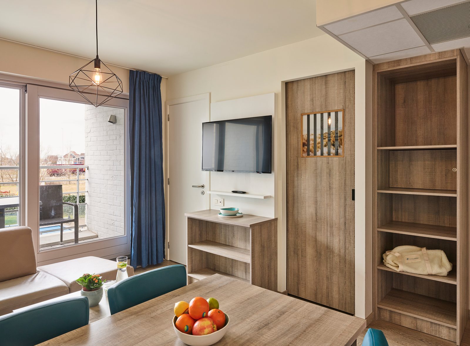 Comfort Suite 4p Balkon - 2 Schlafzimmer - 1 Doppelbett - 1 Etagenbett