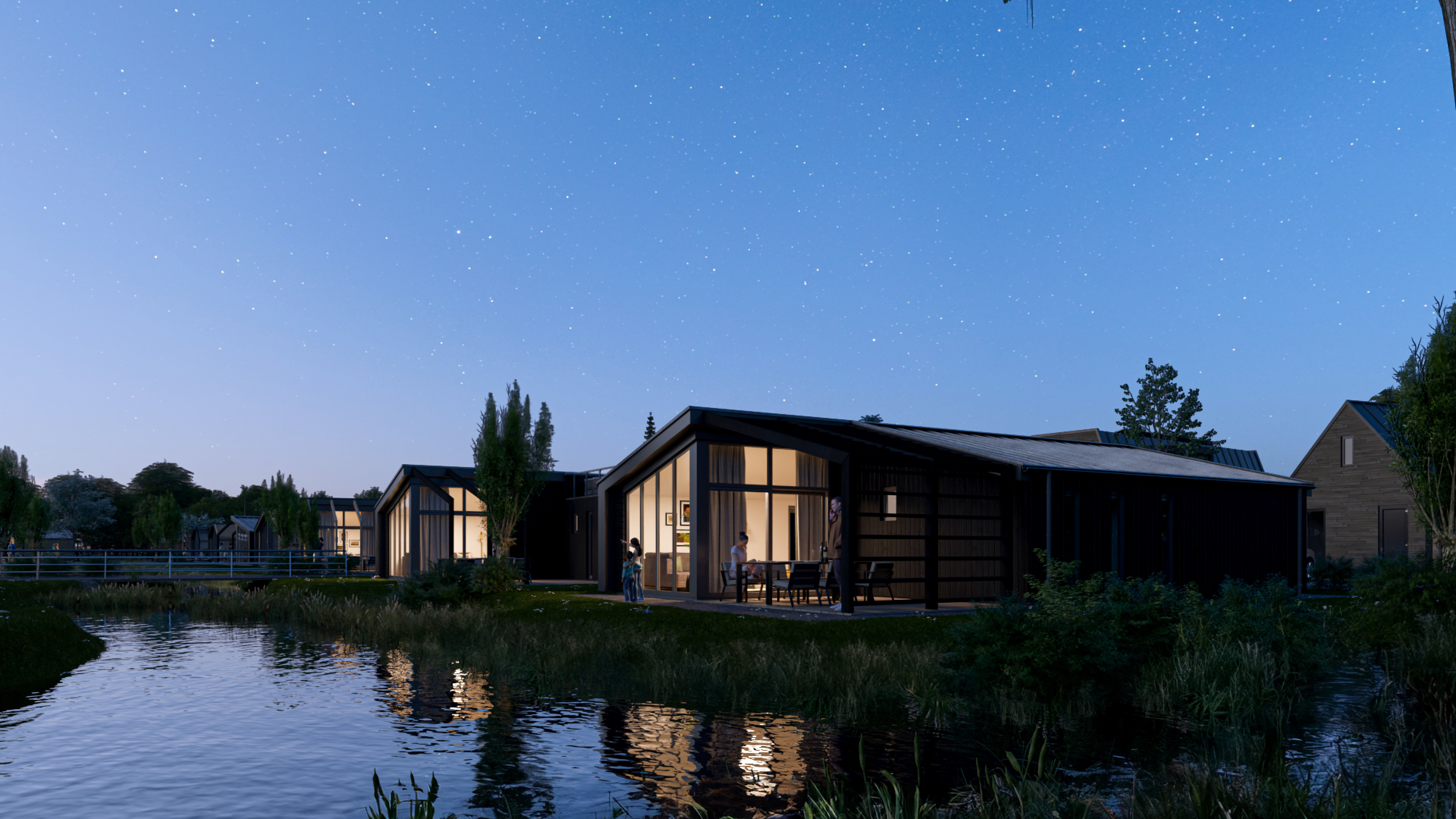Accommodatie Enkhuizer Strand - Chalet - Cube Split Culinair Sauna 6 - 15