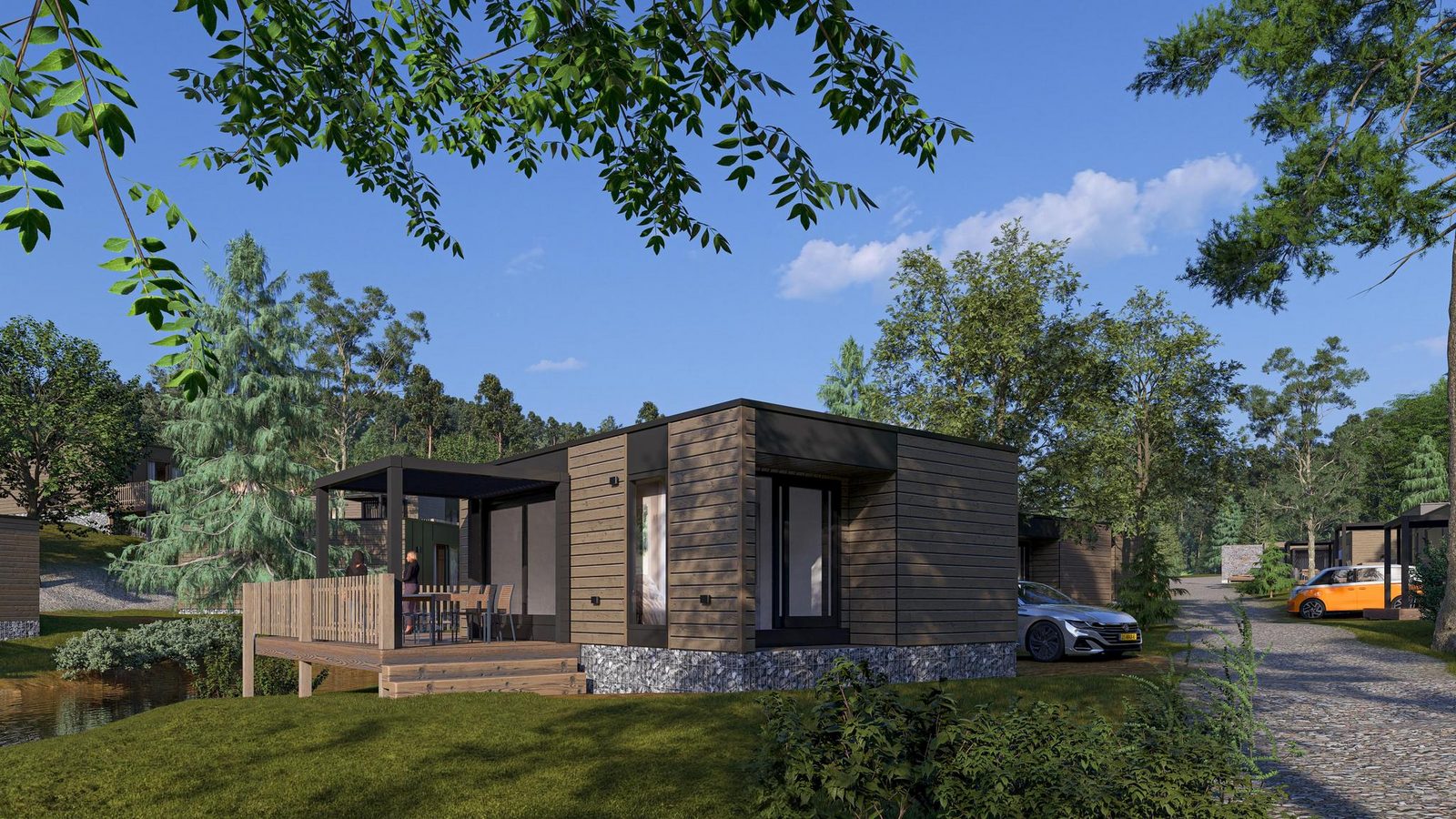 Sauwer Lodge with hot tub | 6 persons