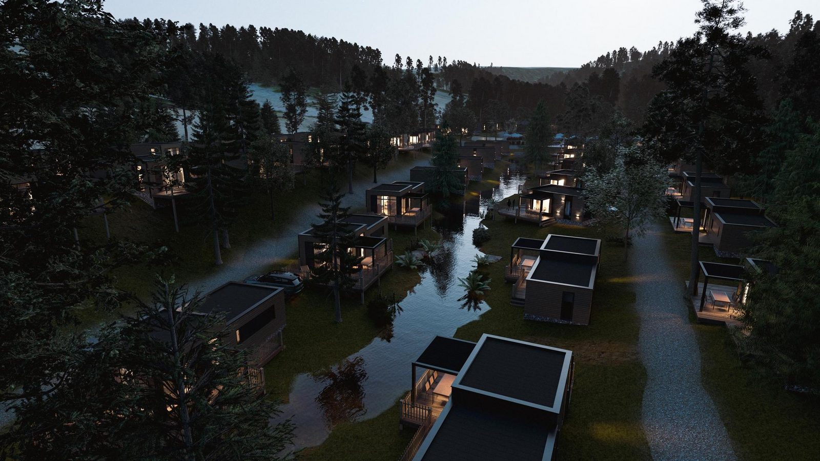 Sauwer Lodge with hot tub | 6 persons