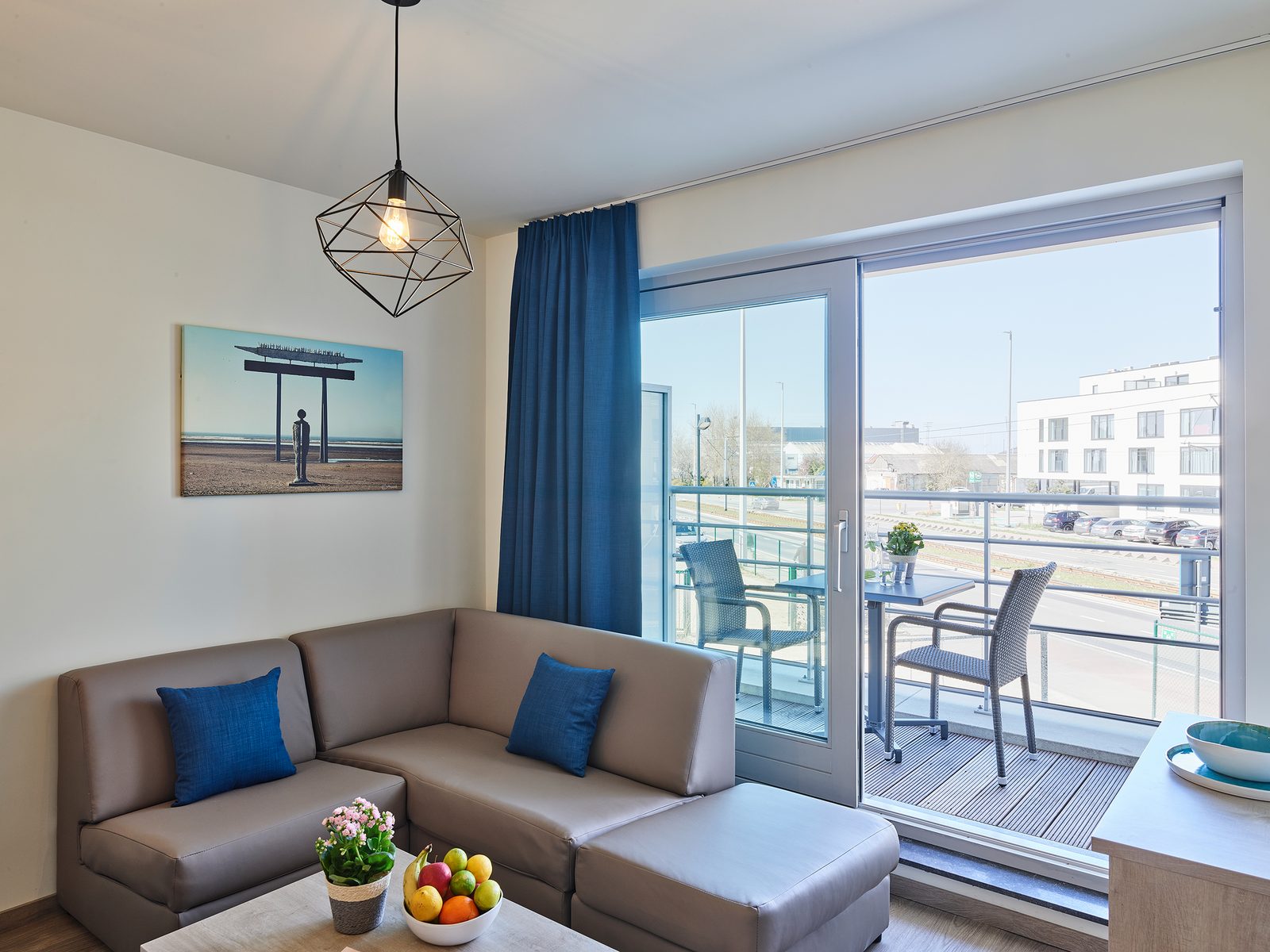 Comfort suite 4p balkon - 2 slaapkamers - 1 dubbel bed - 1 stapelbed