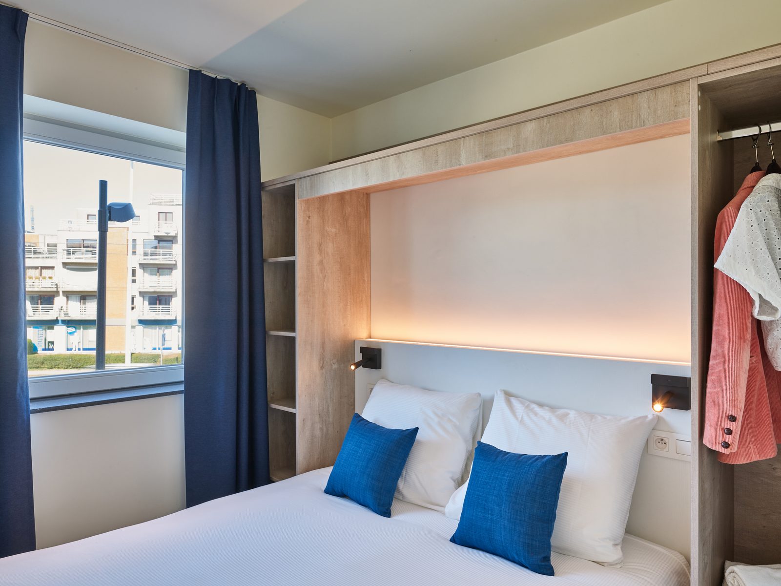 Comfort suite 4p balkon - 2 slaapkamers - 1 dubbel bed - 1 stapelbed