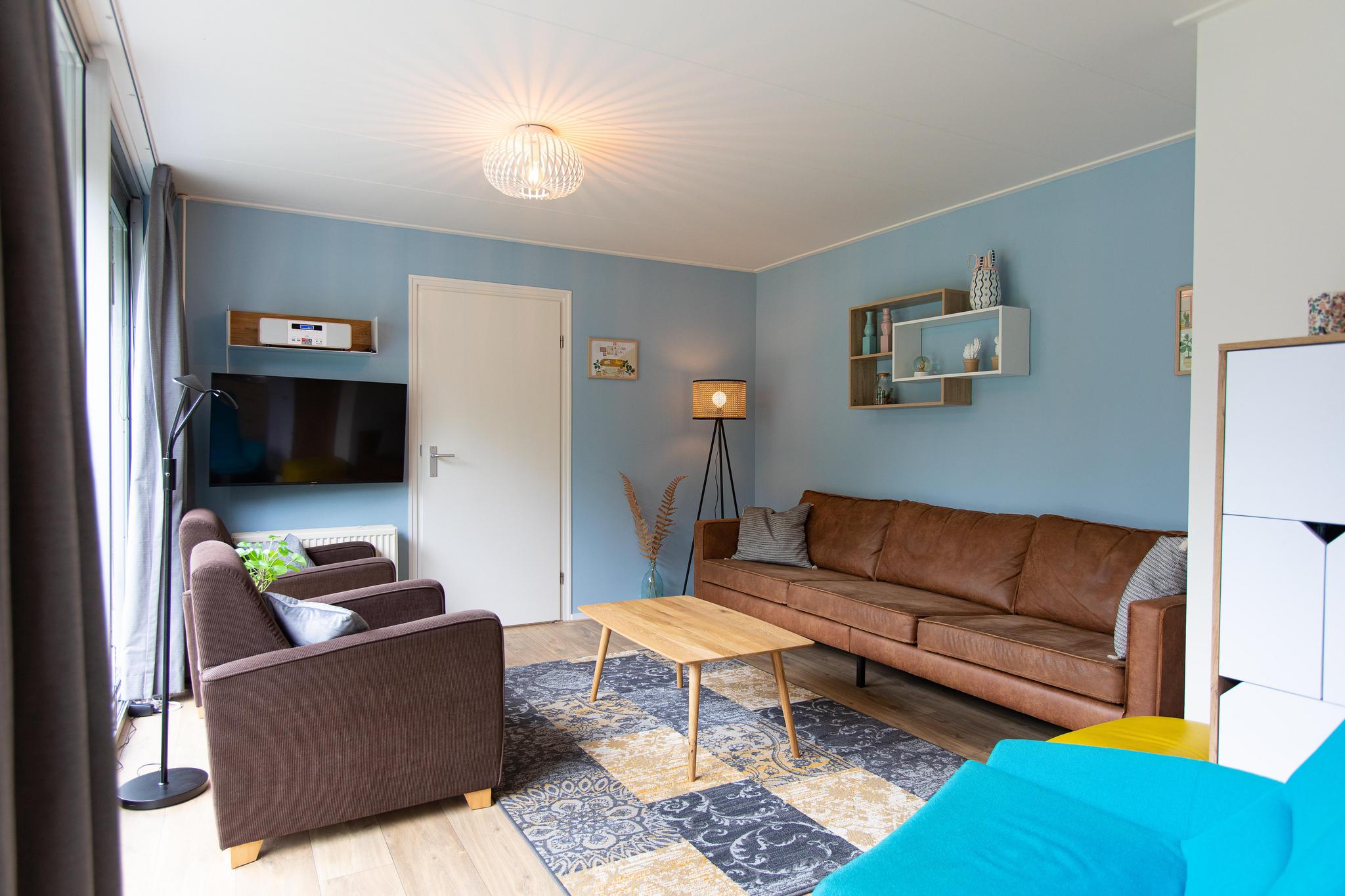 Freistehender Ferienbungalow für sechs Personen