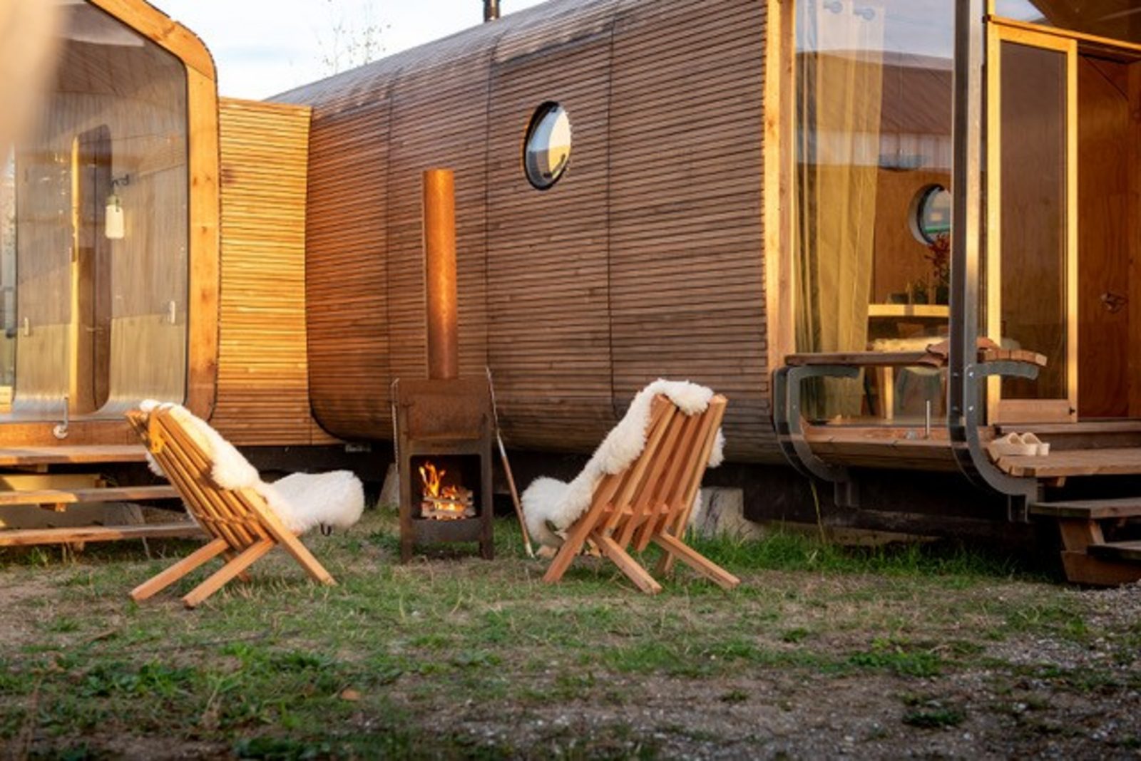 Wikkelhouse with a sauna and a bathtub I 2 people