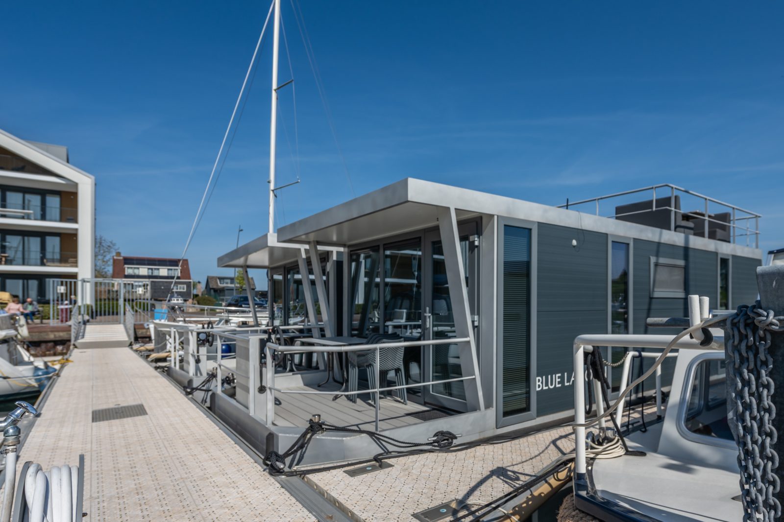 Waterlodge Blue Island | d'Ouwe Haven