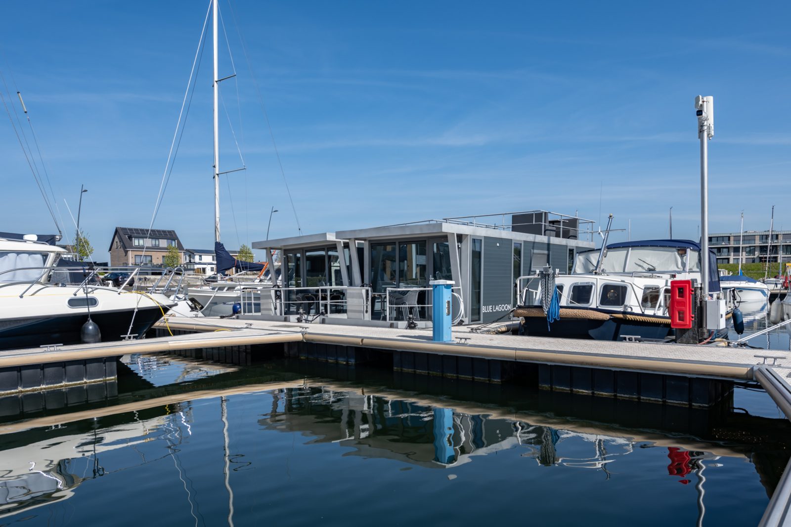 Waterlodge Blue Island | d'Ouwe Haven