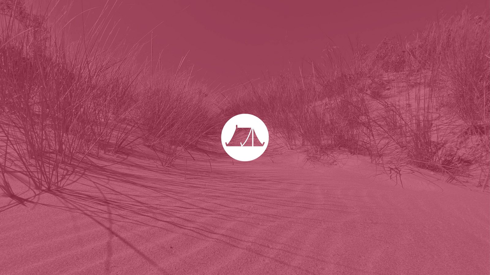 Dune tent pitch