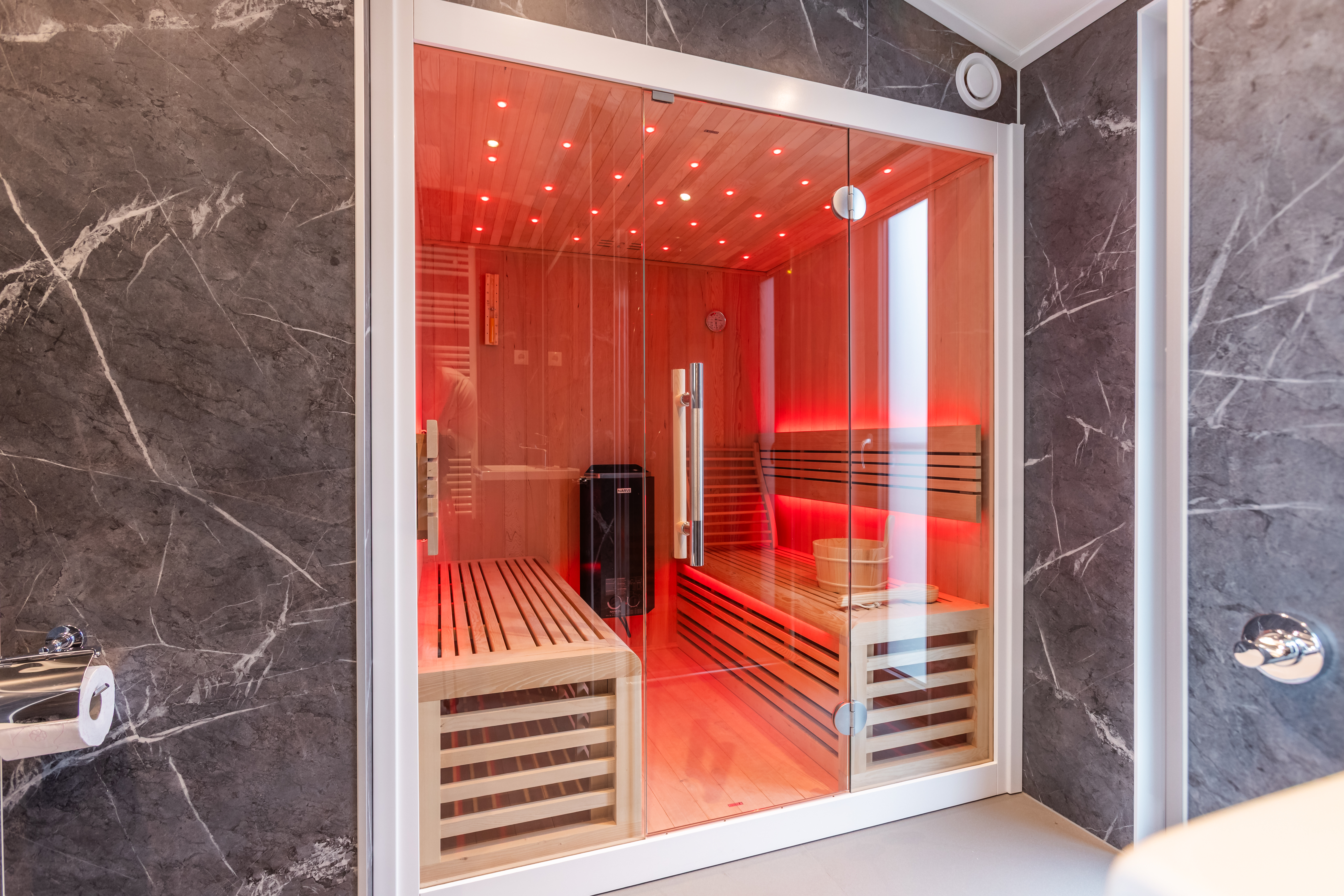 Accommodatie Enkhuizer Strand - Chalet - Cube Split Culinair Sauna 6 - 9