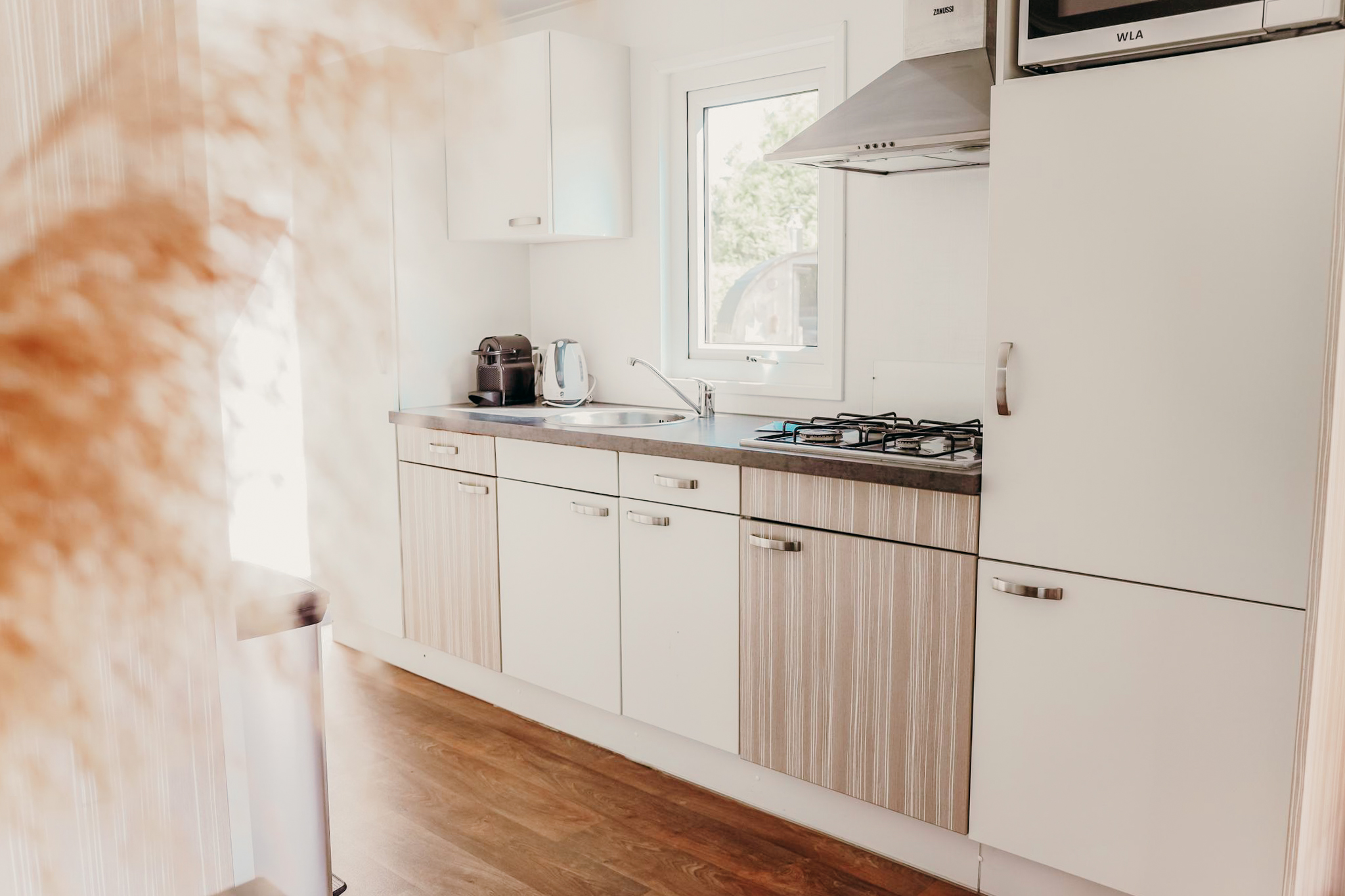 Veluwe lodge for four people with private sauna