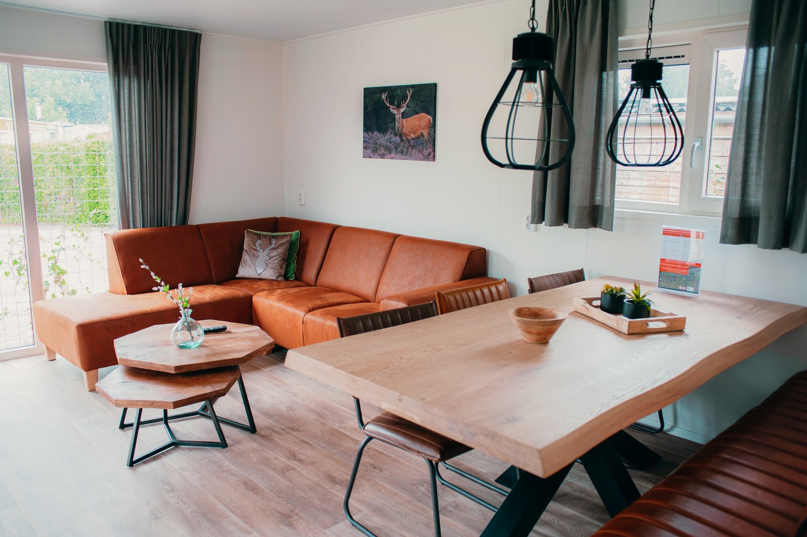 Veluwelodge XL met grillhuis | 6 + 6 personen