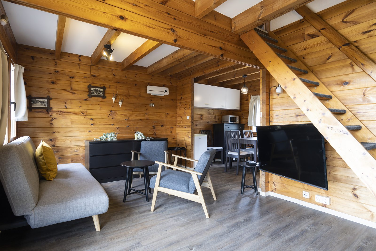 Gemütliches Chalet mit Holzofen für 5 Personen