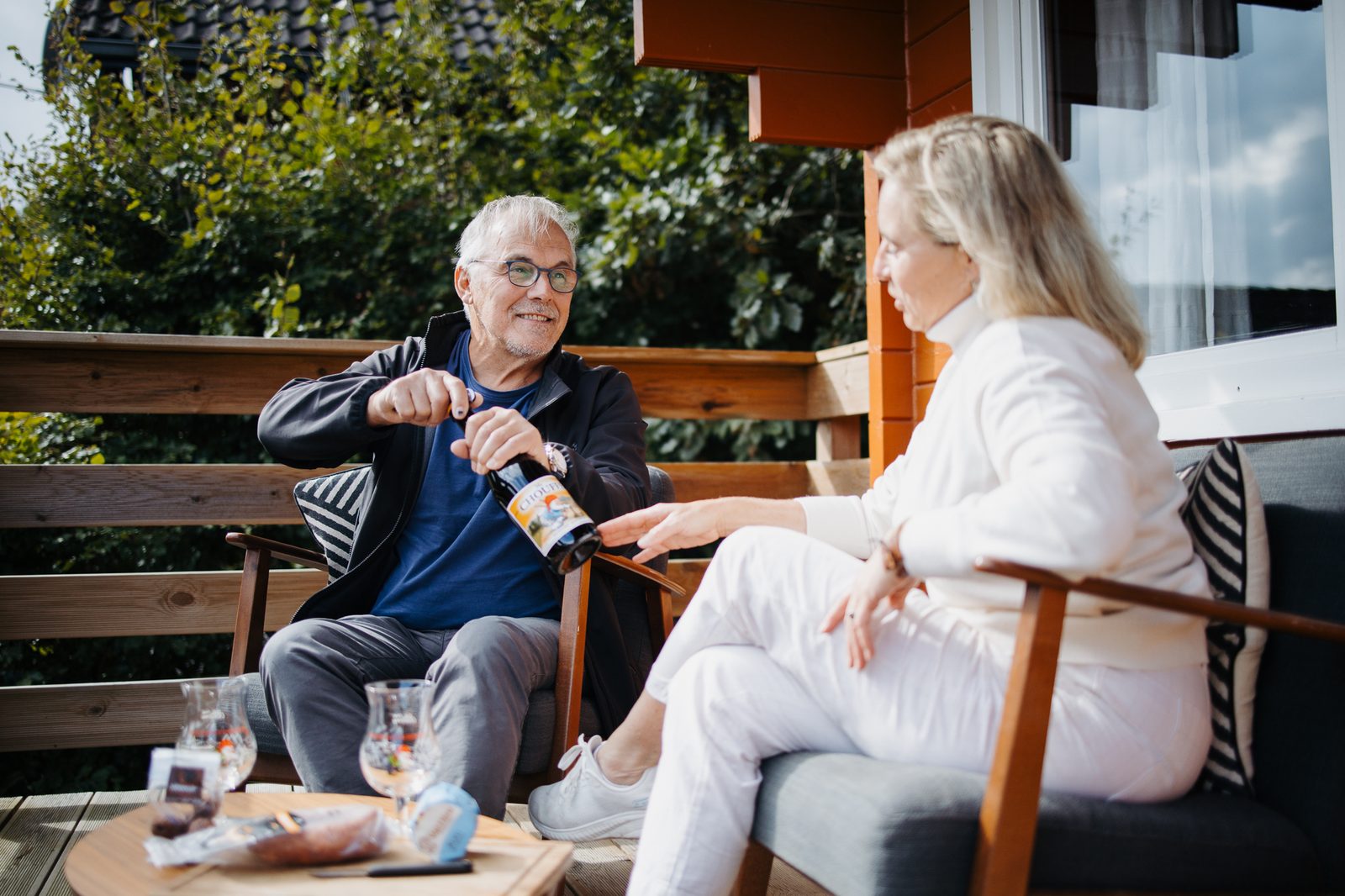 Gemütliches Chalet mit Holzofen für 5 Personen