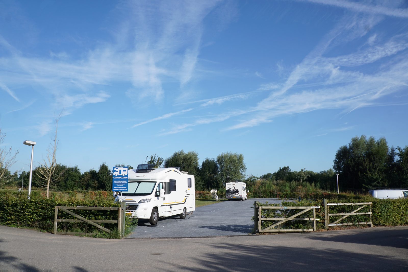 Camper plaatsen 