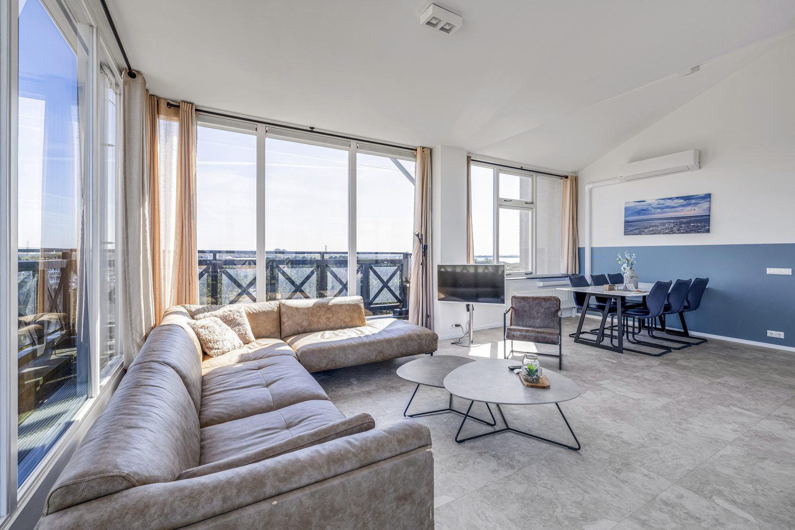 Appartement Penthouse Zeezicht (6P) - Residence Kabbelaarsbank 