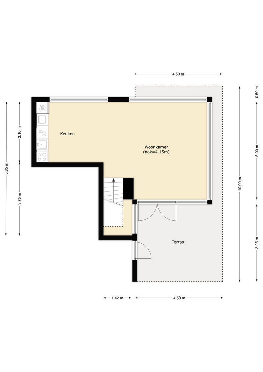 Appartement Residence Kabbelaarsbank (6P) - Penthouse de Parelduiker 