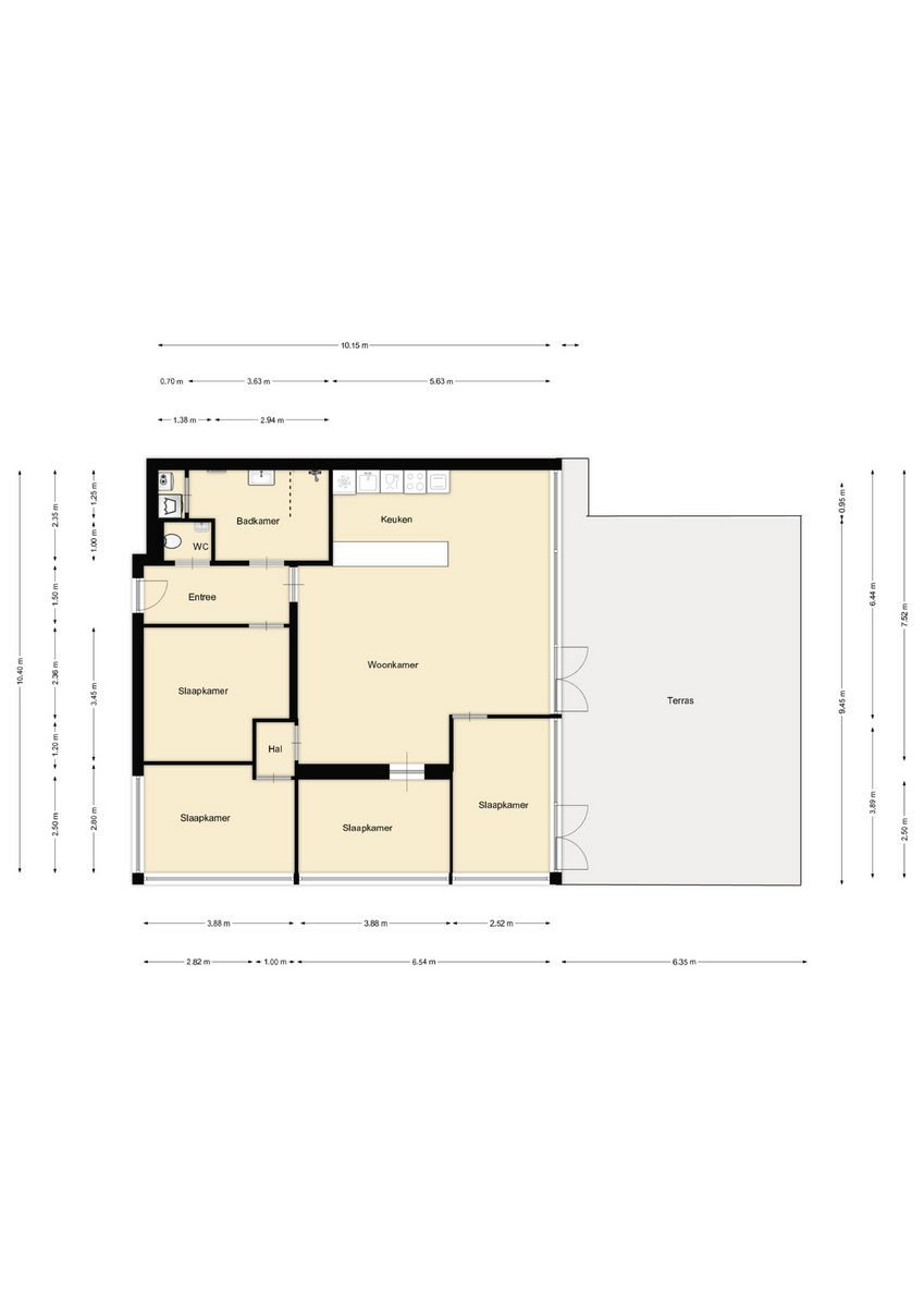 Appartement de Jan van Gent (8P) - Residence Kabbelaarsbank 