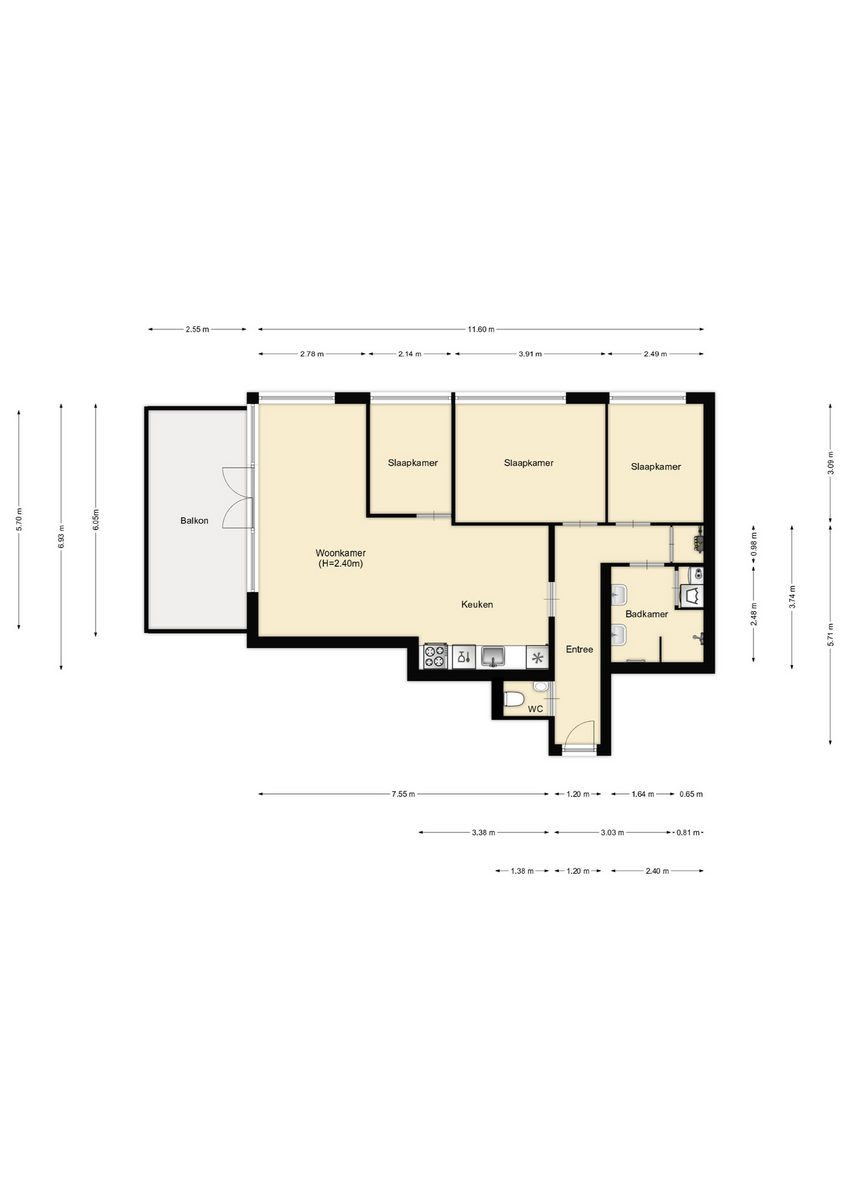Appartement de Fuut (6P) - Residence Kabbelaarsbank