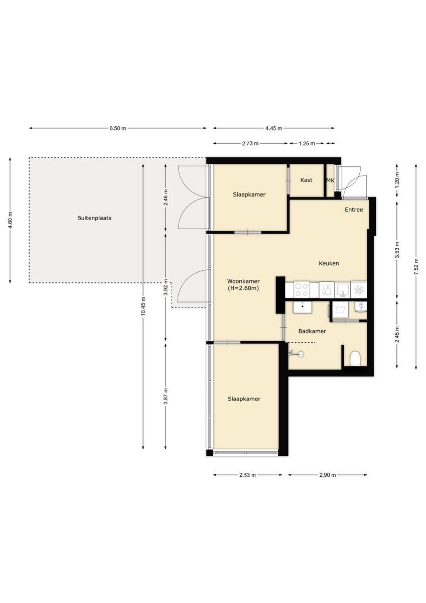 Appartement Aloha (4P) - Residence Kabbelaarsbank