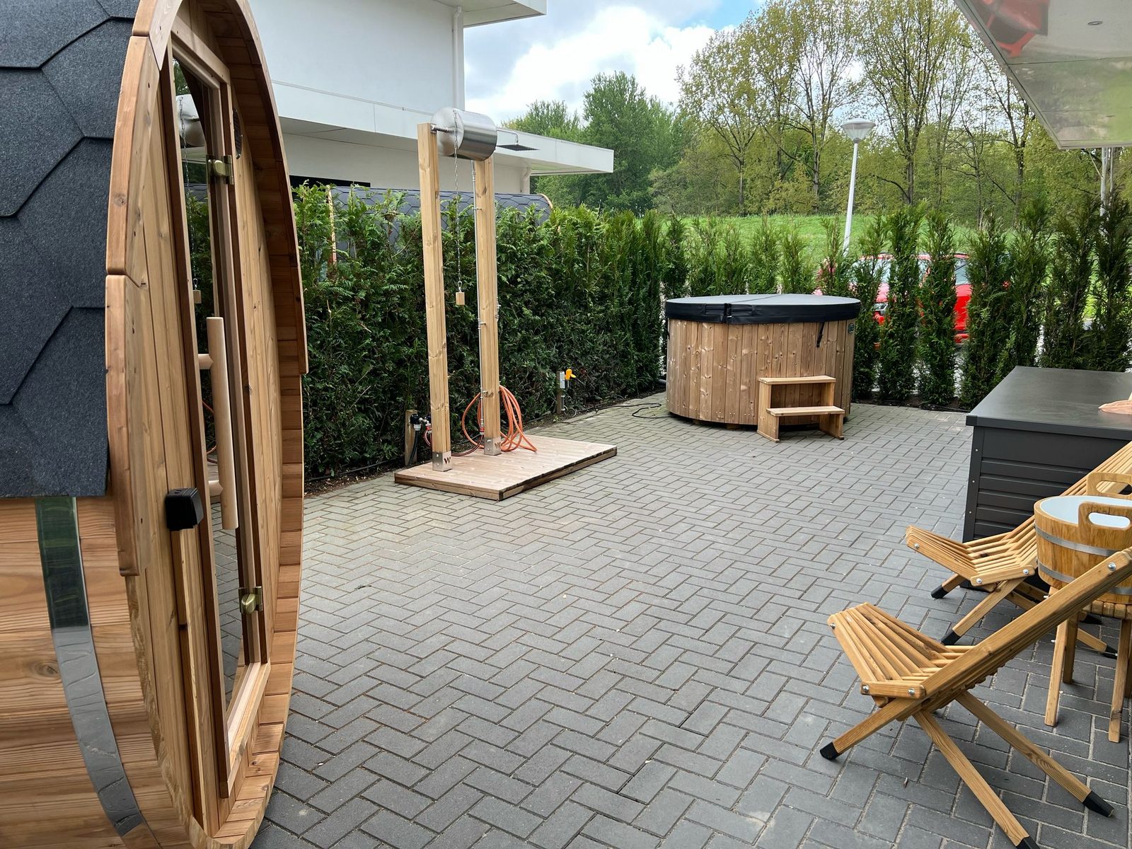 Water Nr. 553/554 | 16 Pers. Hottub & Sauna
