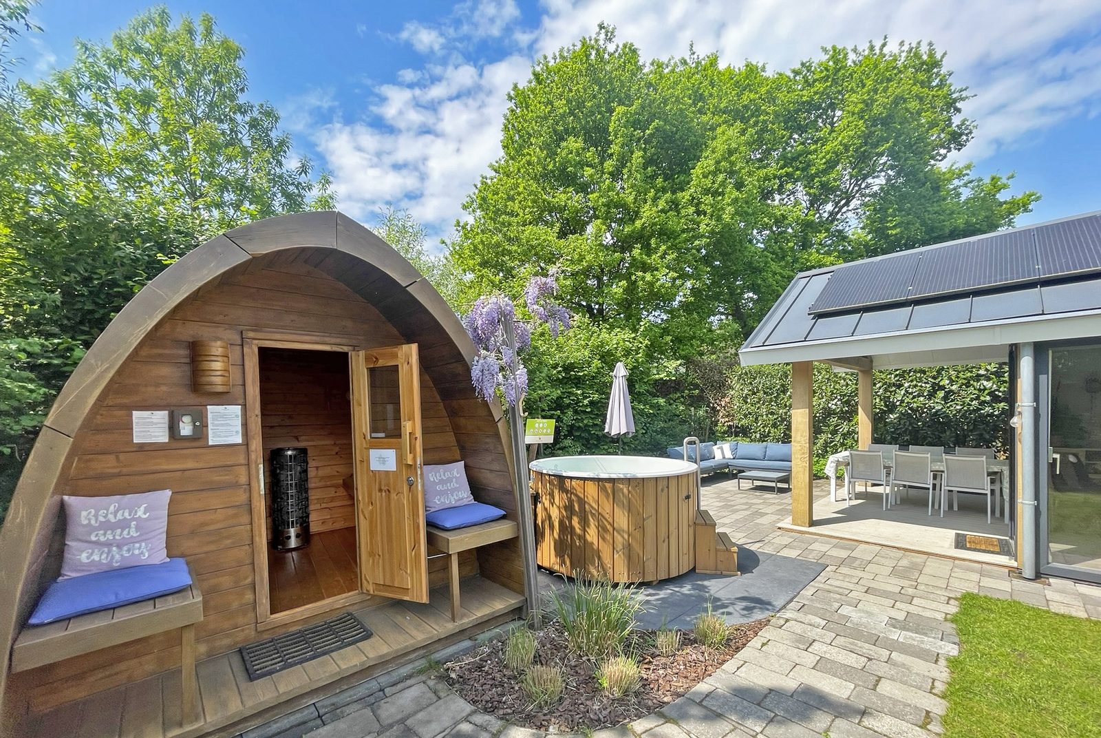 Wellness Cottage with hot tub and sauna | 5 persons