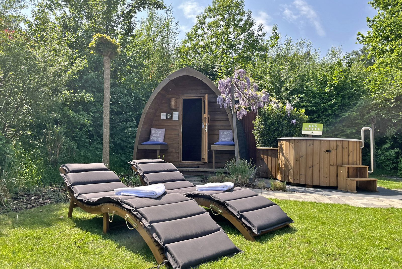 Wellness Cottage with hot tub and sauna | 5 persons