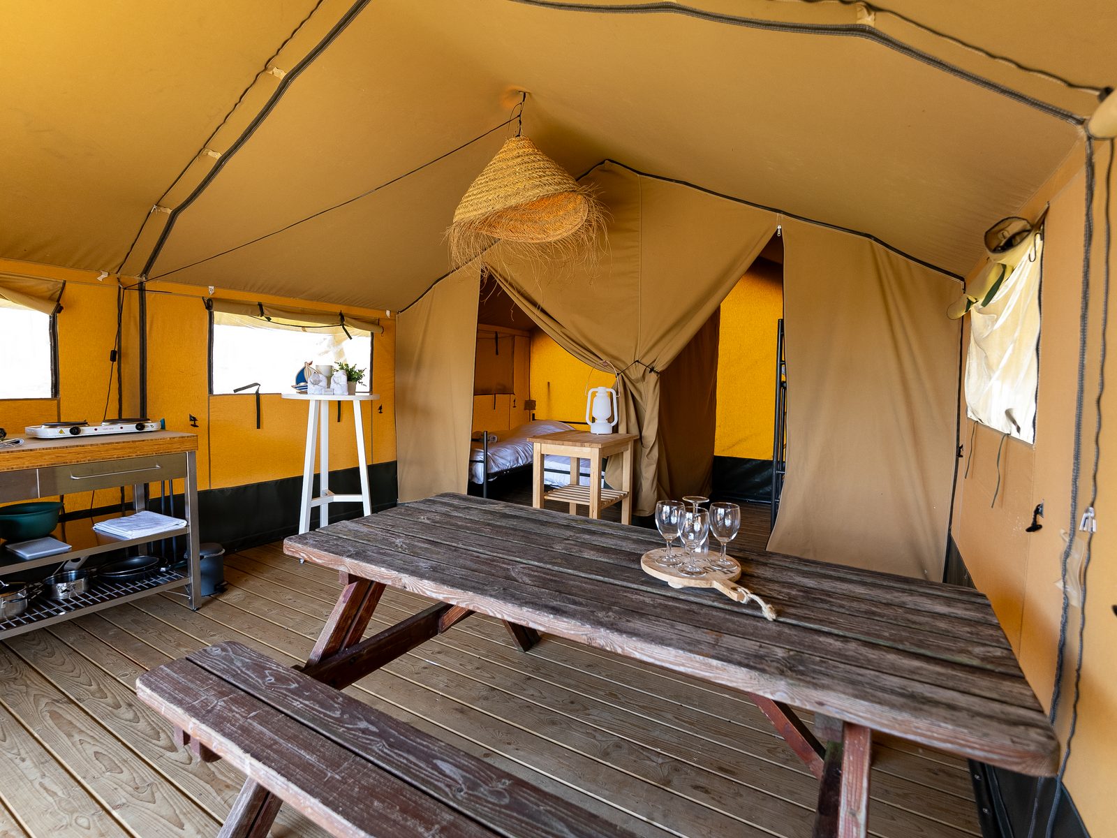 Safarizelt Heeg 4 Personen