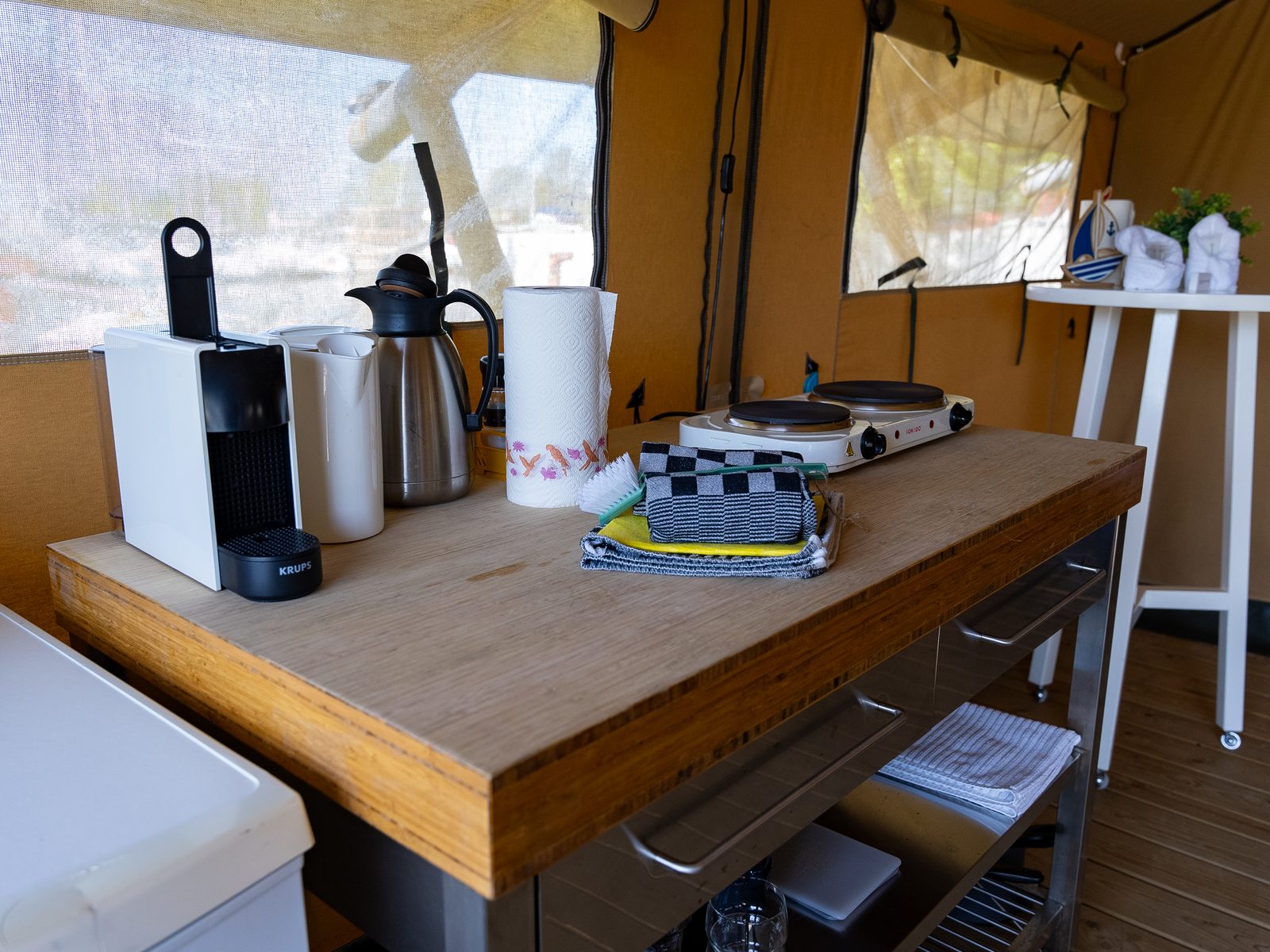 Safarizelt Heeg 4 Personen