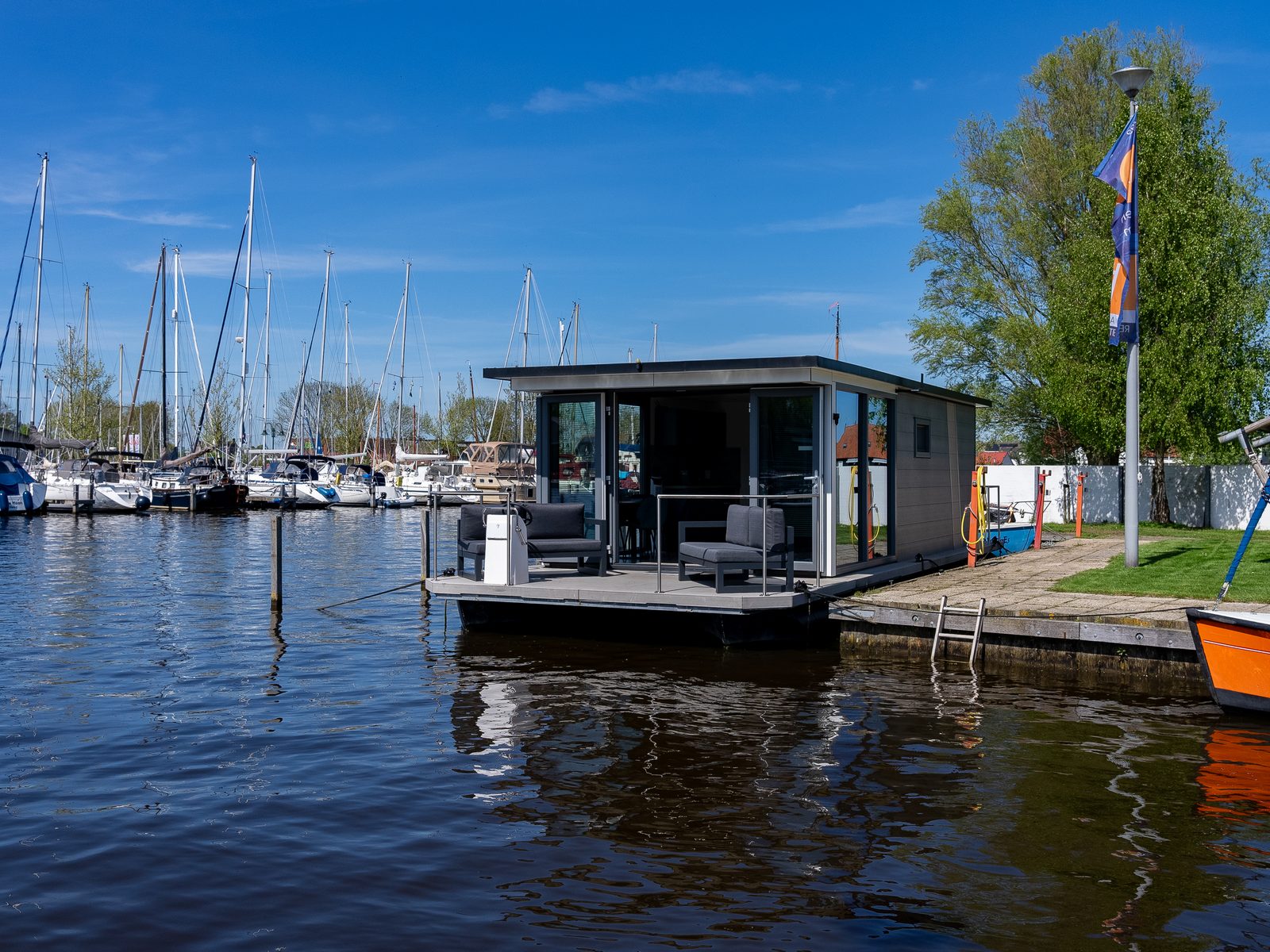 Hausboot Heeg 4 Personen